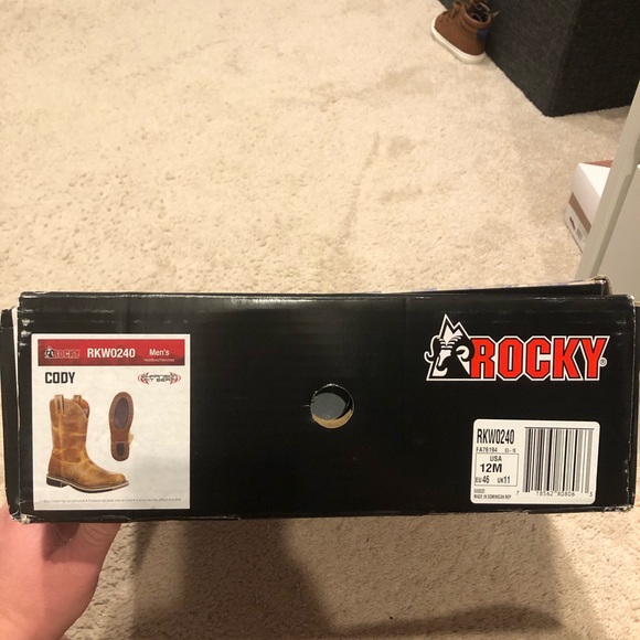 BNIB Rocky boots as 12 - Picture 10 of 14